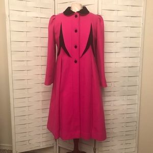 Vintage Wool Rothschild Winter Coat